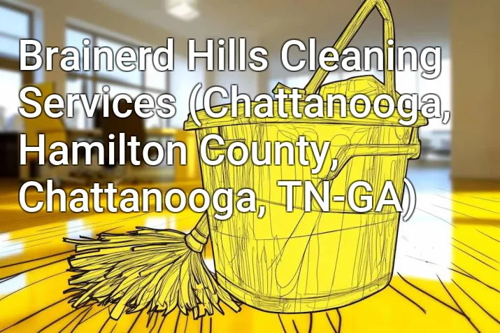 Brainerd Hills Cleaning Services (Chattanooga, Hamilton County, Chattanooga, TN-GA)