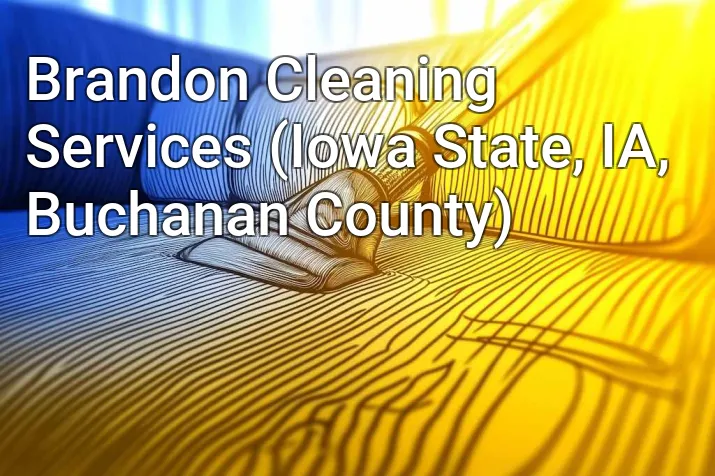 Brandon Cleaning Services (Iowa State, IA, Buchanan County)
