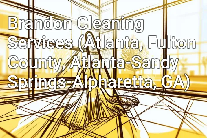 Brandon Cleaning Services (Atlanta, Fulton County, Atlanta-Sandy Springs-Alpharetta, GA)