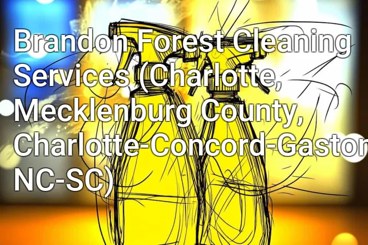 Brandon Forest Cleaning Services (Charlotte, Mecklenburg County, Charlotte-Concord-Gastonia, NC-SC)