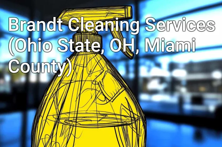 Brandt Cleaning Services (Ohio State, OH, Miami County)