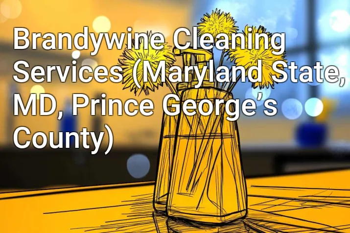 Brandywine Cleaning Services (Maryland State, MD, Prince George’s County)