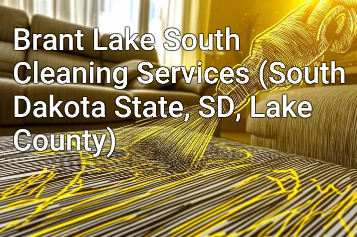 Brant Lake South Cleaning Services (South Dakota State, SD, Lake County)