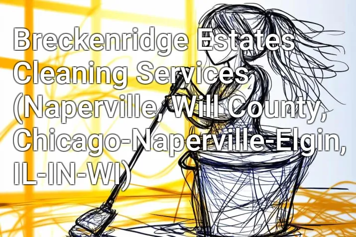 Breckenridge Estates Cleaning Services (Naperville, Will County, Chicago-Naperville-Elgin, IL-IN-WI)