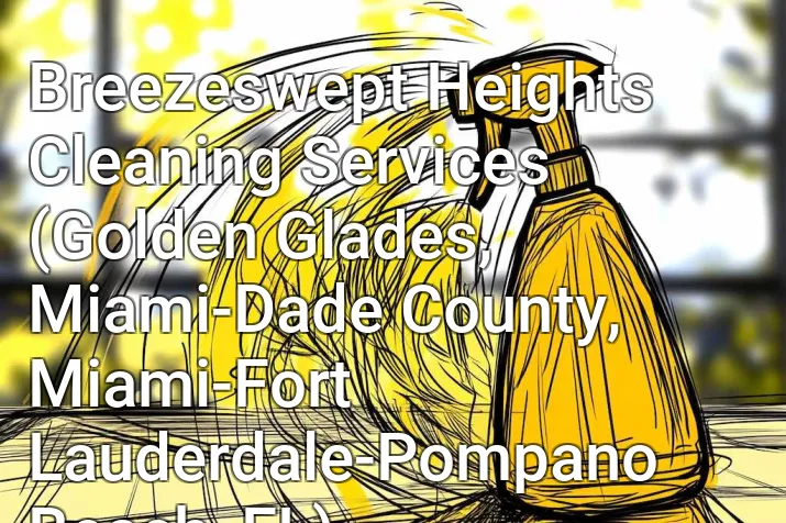 Breezeswept Heights Cleaning Services (Golden Glades, Miami-Dade County, Miami-Fort Lauderdale-Pompano Beach, FL)