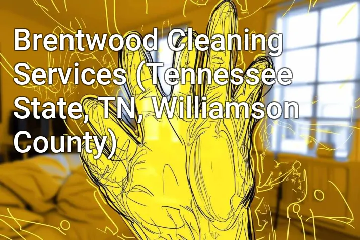 Brentwood Cleaning Services (Tennessee State, TN, Williamson County)