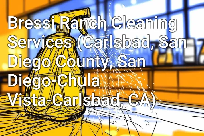 Bressi Ranch Cleaning Services (Carlsbad, San Diego County, San Diego-Chula Vista-Carlsbad, CA)