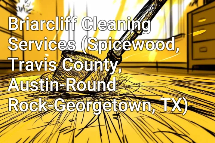 Briarcliff Cleaning Services (Spicewood, Travis County, Austin-Round Rock-Georgetown, TX)