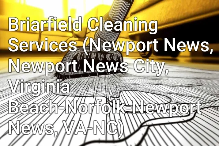 Briarfield Cleaning Services (Newport News, Newport News City, Virginia Beach-Norfolk-Newport News, VA-NC)
