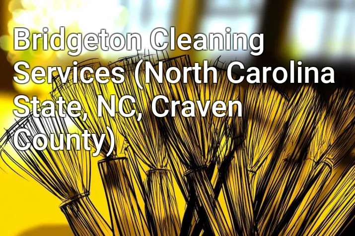 Bridgeton Cleaning Services (North Carolina State, NC, Craven County)