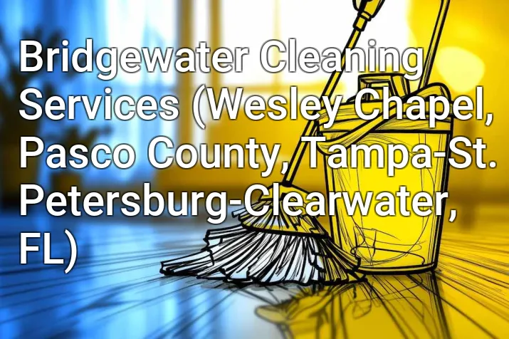 Bridgewater Cleaning Services (Wesley Chapel, Pasco County, Tampa-St. Petersburg-Clearwater, FL)