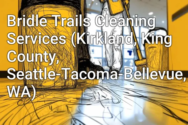 Bridle Trails Cleaning Services (Kirkland, King County, Seattle-Tacoma-Bellevue, WA)
