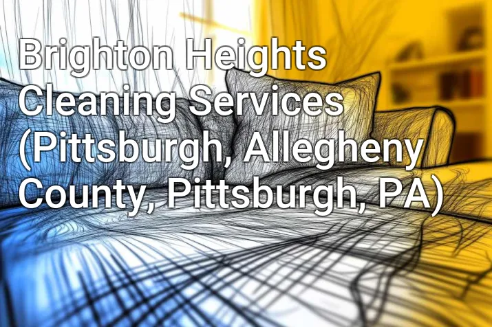 Brighton Heights Cleaning Services (Pittsburgh, Allegheny County, Pittsburgh, PA)