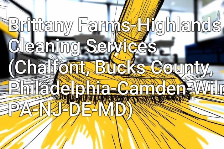 Brittany Farms-Highlands Cleaning Services (Chalfont, Bucks County, Philadelphia-Camden-Wilmington, PA-NJ-DE-MD)