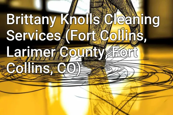 Brittany Knolls Cleaning Services (Fort Collins, Larimer County, Fort Collins, CO)