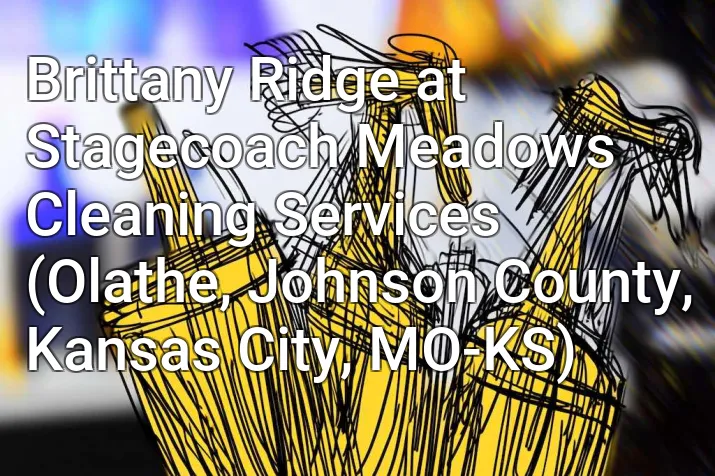 Brittany Ridge at Stagecoach Meadows Cleaning Services (Olathe, Johnson County, Kansas City, MO-KS)