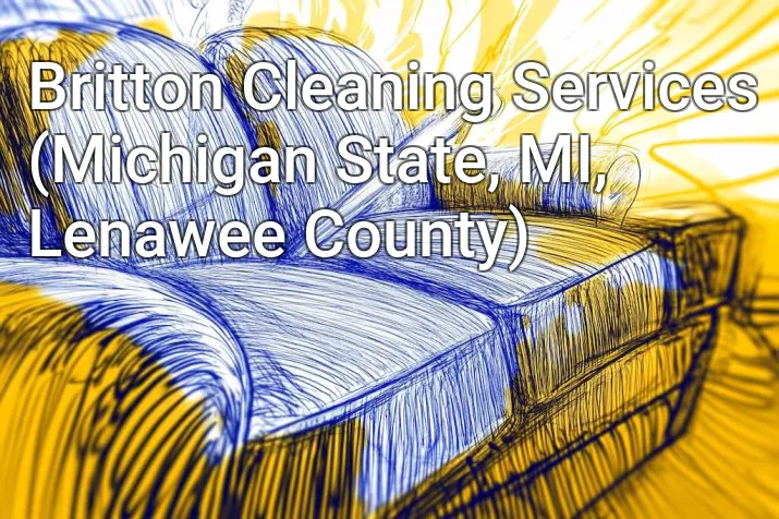 Britton Cleaning Services (Michigan State, MI, Lenawee County)