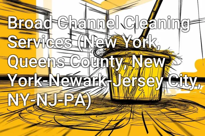 Broad Channel Cleaning Services (New York, Queens County, New York-Newark-Jersey City, NY-NJ-PA)