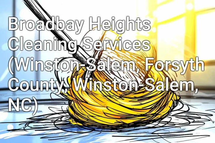 Broadbay Heights Cleaning Services (Winston-Salem, Forsyth County, Winston-Salem, NC)