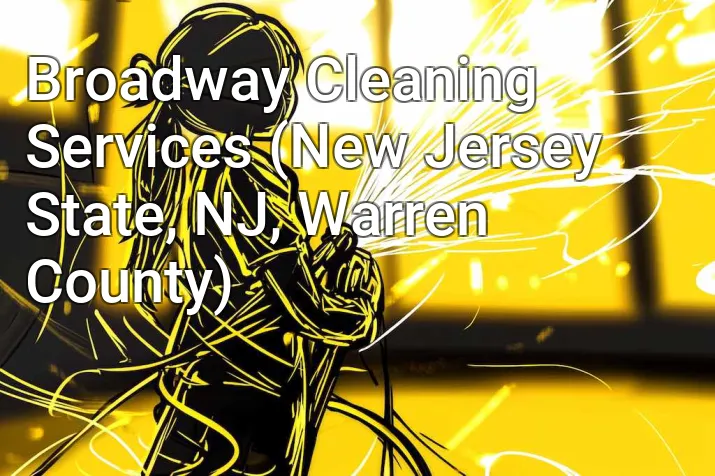 Broadway Cleaning Services (New Jersey State, NJ, Warren County)