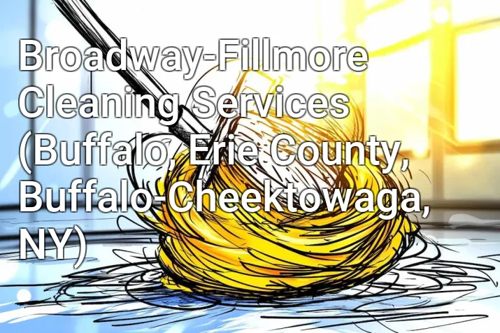 Broadway-Fillmore Cleaning Services (Buffalo, Erie County, Buffalo-Cheektowaga, NY)