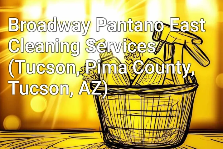 Broadway Pantano East Cleaning Services (Tucson, Pima County, Tucson, AZ)