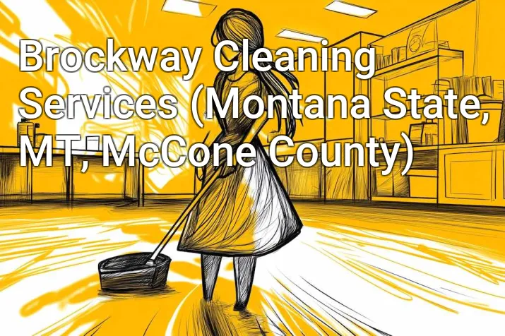 Brockway Cleaning Services (Montana State, MT, McCone County)