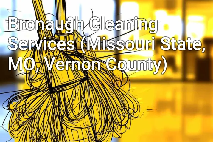 Bronaugh Cleaning Services (Missouri State, MO, Vernon County)