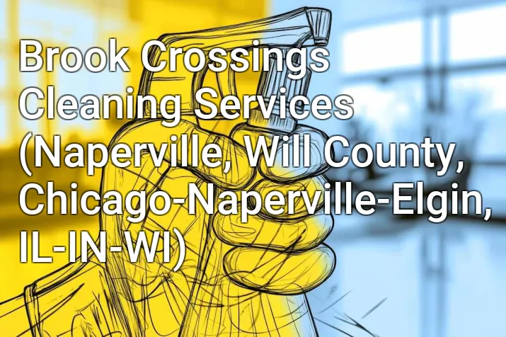 Brook Crossings Cleaning Services (Naperville, Will County, Chicago-Naperville-Elgin, IL-IN-WI)