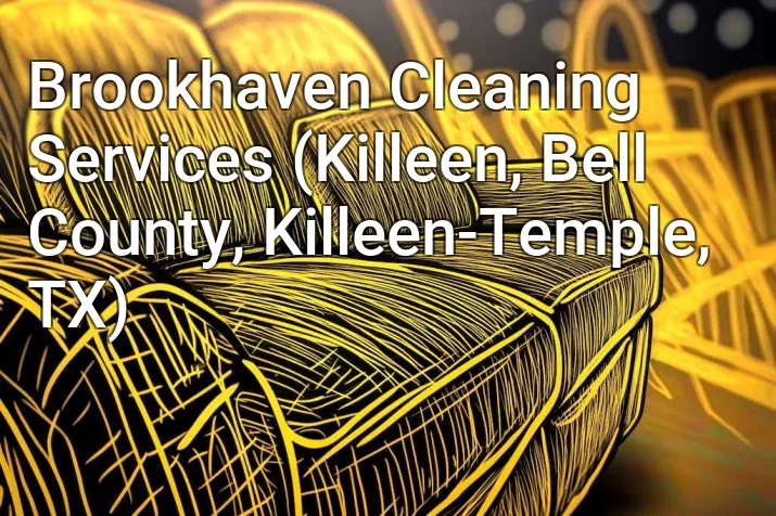 Brookhaven Cleaning Services (Killeen, Bell County, Killeen-Temple, TX)