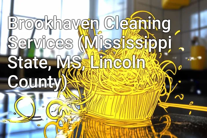 Brookhaven Cleaning Services (Mississippi State, MS, Lincoln County)
