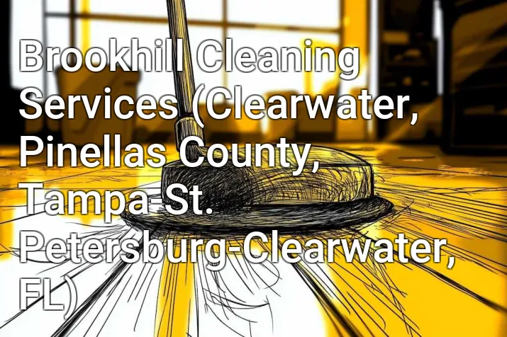 Brookhill Cleaning Services (Clearwater, Pinellas County, Tampa-St. Petersburg-Clearwater, FL)
