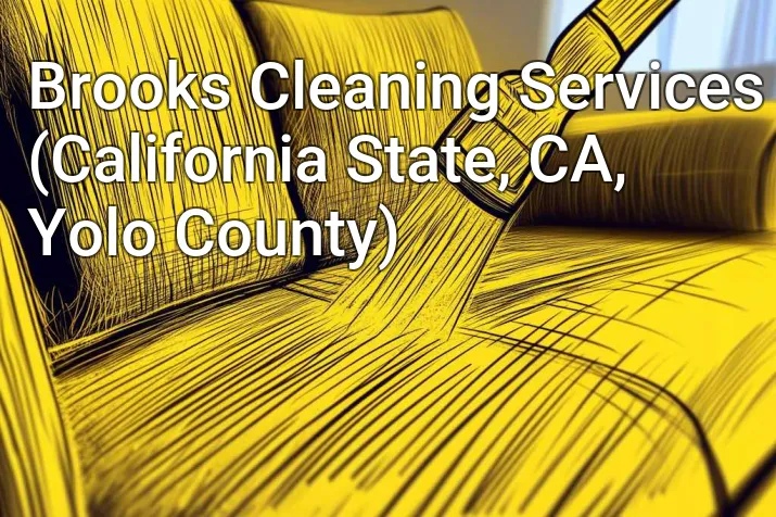 Brooks Cleaning Services (California State, CA, Yolo County)