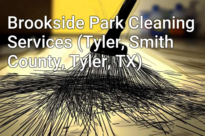 Brookside Park Cleaning Services (Tyler, Smith County, Tyler, TX)