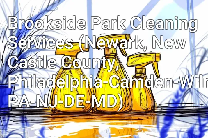 Brookside Park Cleaning Services (Newark, New Castle County, Philadelphia-Camden-Wilmington, PA-NJ-DE-MD)