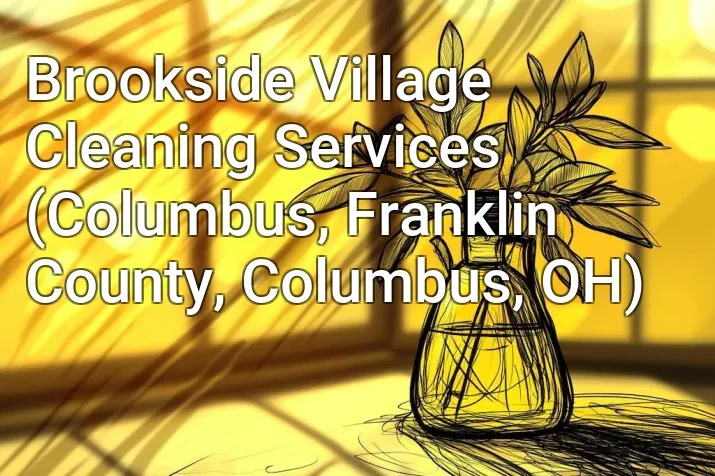 Brookside Village Cleaning Services (Columbus, Franklin County, Columbus, OH)
