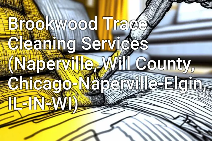 Brookwood Trace Cleaning Services (Naperville, Will County, Chicago-Naperville-Elgin, IL-IN-WI)