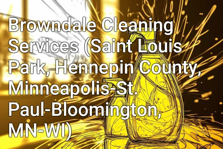 Browndale Cleaning Services (Saint Louis Park, Hennepin County, Minneapolis-St. Paul-Bloomington, MN-WI)