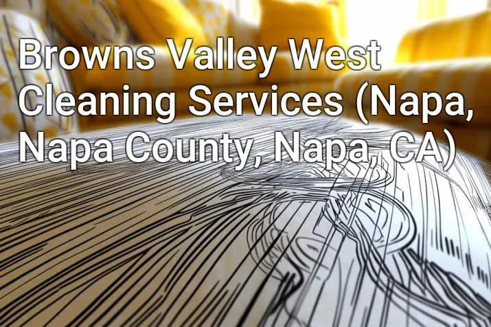 Browns Valley West Cleaning Services (Napa, Napa County, Napa, CA)