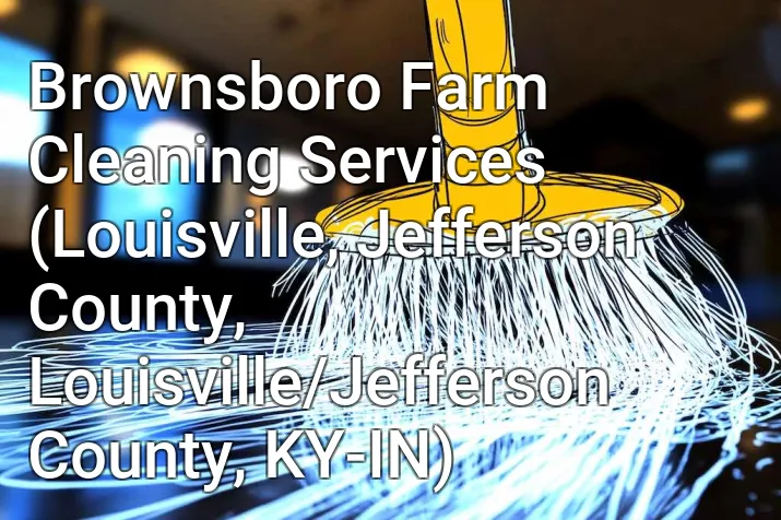 Brownsboro Farm Cleaning Services (Louisville, Jefferson County, Louisville/Jefferson County, KY-IN)