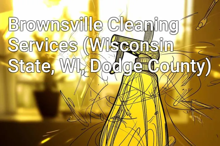 Brownsville Cleaning Services (Wisconsin State, WI, Dodge County)
