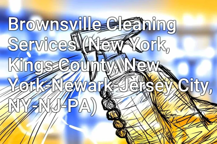 Brownsville Cleaning Services (New York, Kings County, New York-Newark-Jersey City, NY-NJ-PA)
