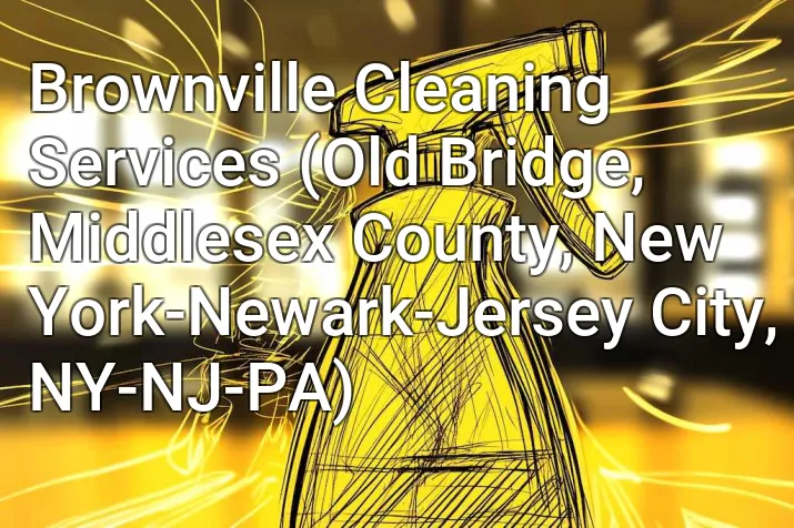 Brownville Cleaning Services (Old Bridge, Middlesex County, New York-Newark-Jersey City, NY-NJ-PA)