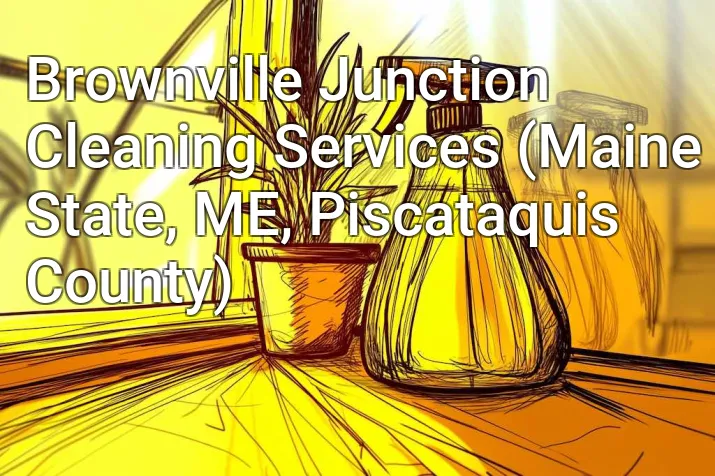 Brownville Junction Cleaning Services (Maine State, ME, Piscataquis County)