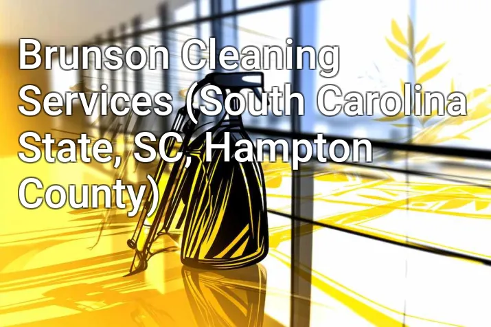 Brunson Cleaning Services (South Carolina State, SC, Hampton County)