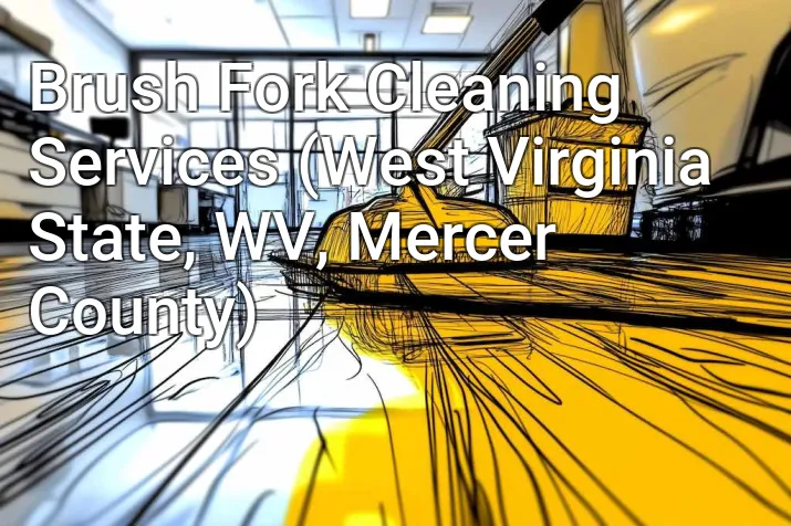 Brush Fork Cleaning Services (West Virginia State, WV, Mercer County)