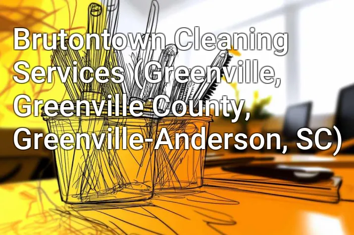 Brutontown Cleaning Services (Greenville, Greenville County, Greenville-Anderson, SC)