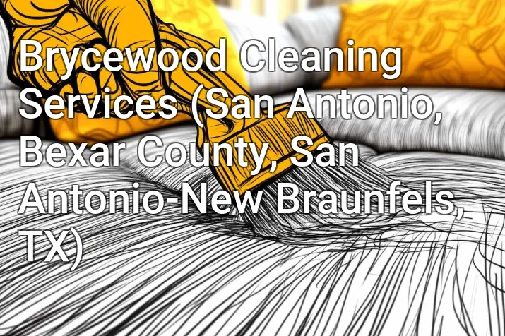 Brycewood Cleaning Services (San Antonio, Bexar County, San Antonio-New Braunfels, TX)