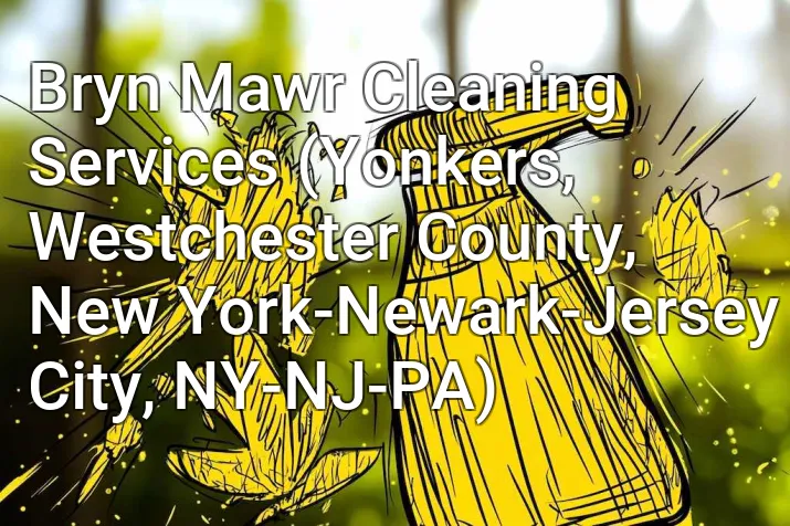 Bryn Mawr Cleaning Services (Yonkers, Westchester County, New York-Newark-Jersey City, NY-NJ-PA)