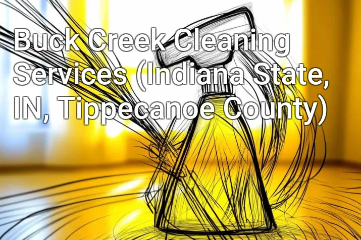 Buck Creek Cleaning Services (Indiana State, IN, Tippecanoe County)